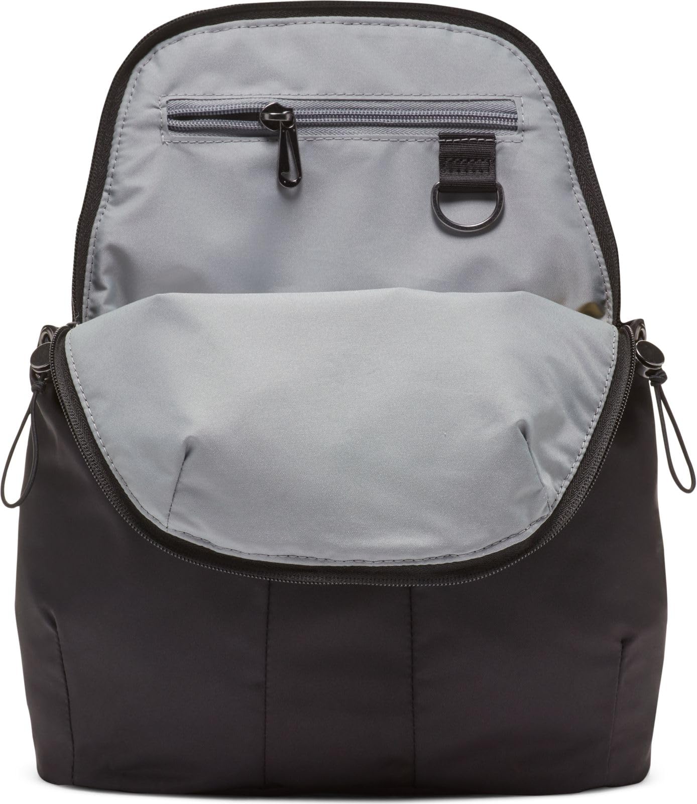 Nike CW9335-010 W NSW FUTURA LUXE MINI BKPK Gym Bag Femme BLACK/BLACK/DK SMOKE GREY Taille MISC