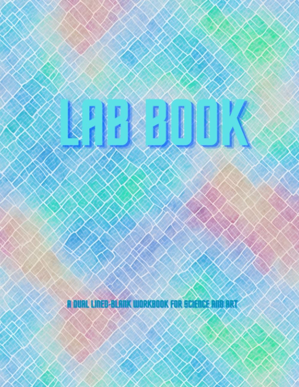 Science Lab Experiment Book: Dual Lined & Blank for Science Experiments & Labs