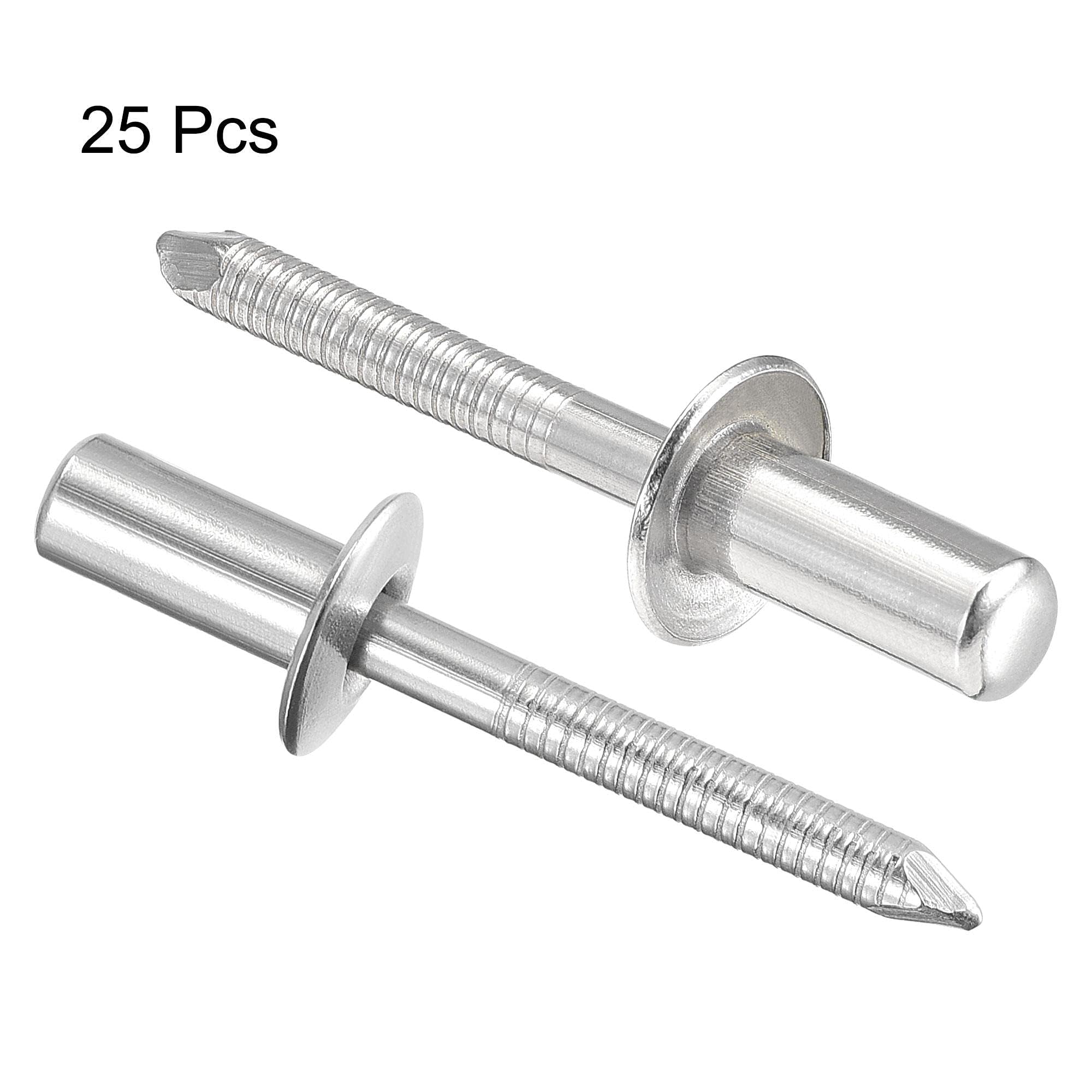 TA-VIGOR 25Pcs 6.4mm x 14mm Stainless Steel Blind Rivets - Image 3