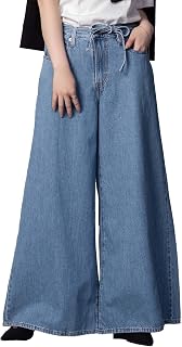 [リーバイス] XL SUPER WIDE JEANS ワイドパンツ レディース 綿100％ コットン デニムパンツ ボトムス