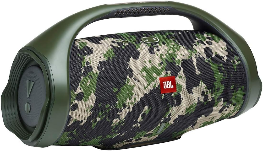 Holiday Deals 🛒 JBL Boombox 2 Waterproof Portable Bluetooth Speaker - Squad Camo (Renewed)