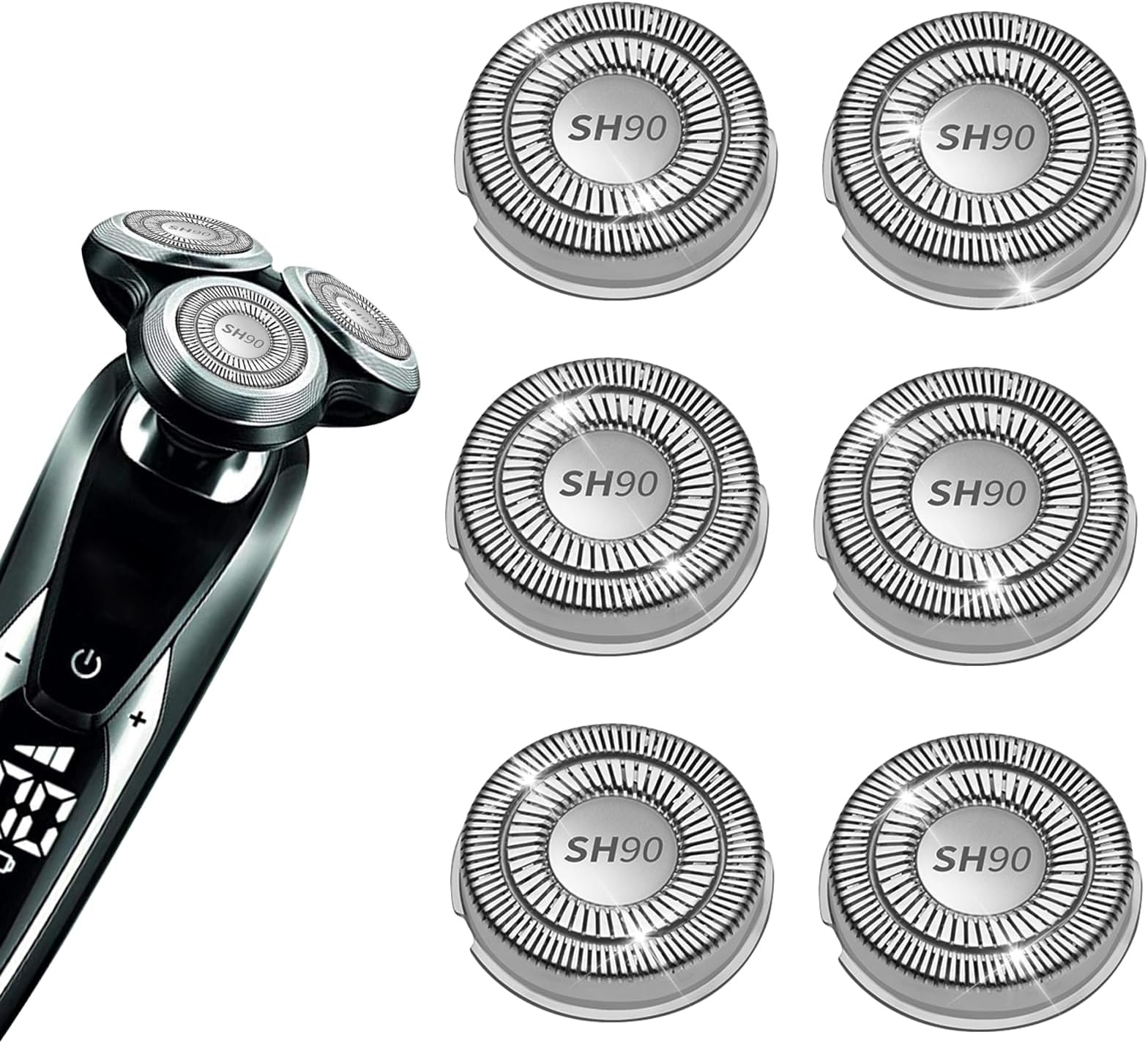 SH90 Replacement Heads Compatible with philips norelco