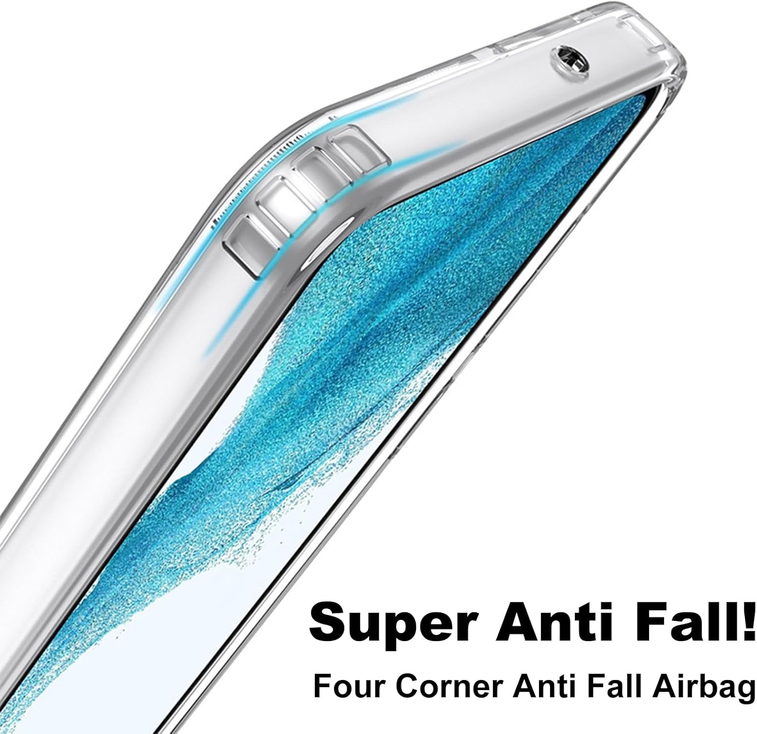 Magnetic Case for Samsung Galaxy S22 Plus Compatible with MagSafe Wireless Charging Cute Cat Design Shockproof Anti-Scratch Cover for Samsung S22 Plus (Clear) - Image 3