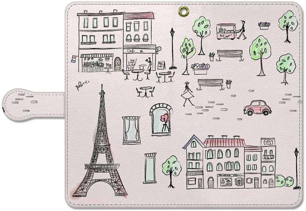 Plune X collaborn or less Smartphone Folio Flip Cover Universal Smartphone Case