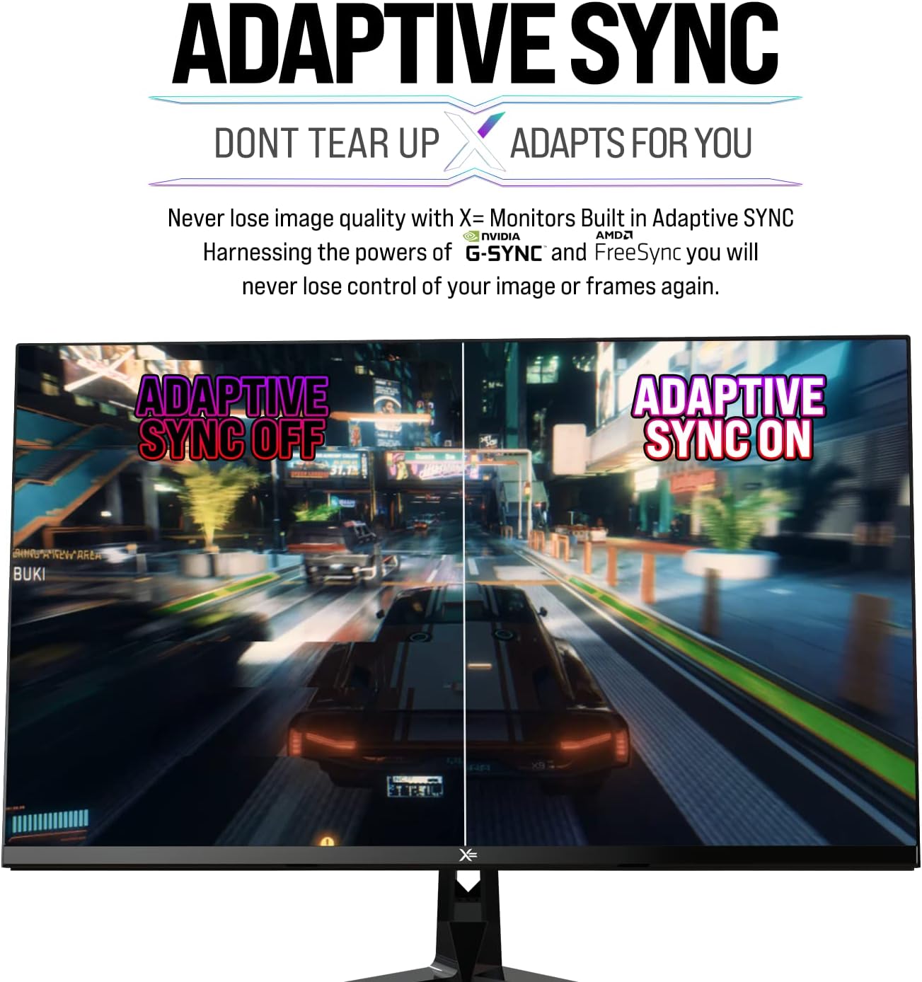 X= XRGB27UHD 27 UHD 4K 3840x2160 Nano IPS 144Hz FreeSync/G-Sync DP HDMI 2.1 RGB Monitor da gioco