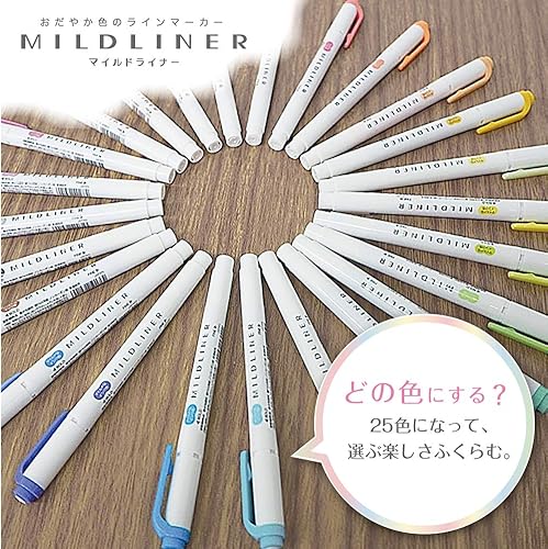 Miniatura 2 de Zebra B-WKT7-MCG Highlighter, Mild Liner, Mild Citrus Green, 10 Pieces