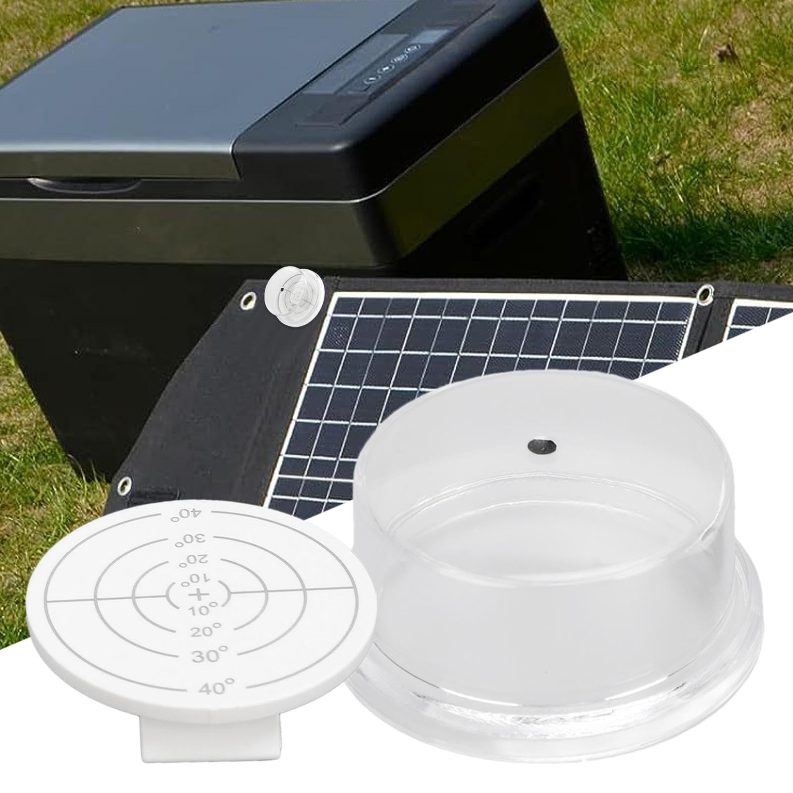 Mesure de l'angle droit des panneaux solaires, traceur de panneau solaire | Appareil de mesure d'angle solaire étanche, guide pour le viseur d'angle solaire, guide d'angle solaire polyvalent