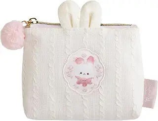 サンエックス(San-X) シュガーココムー 「Sugarcocomuu's Holiday」 ミニポーチ CA94101 H15×W12.5×D5cm