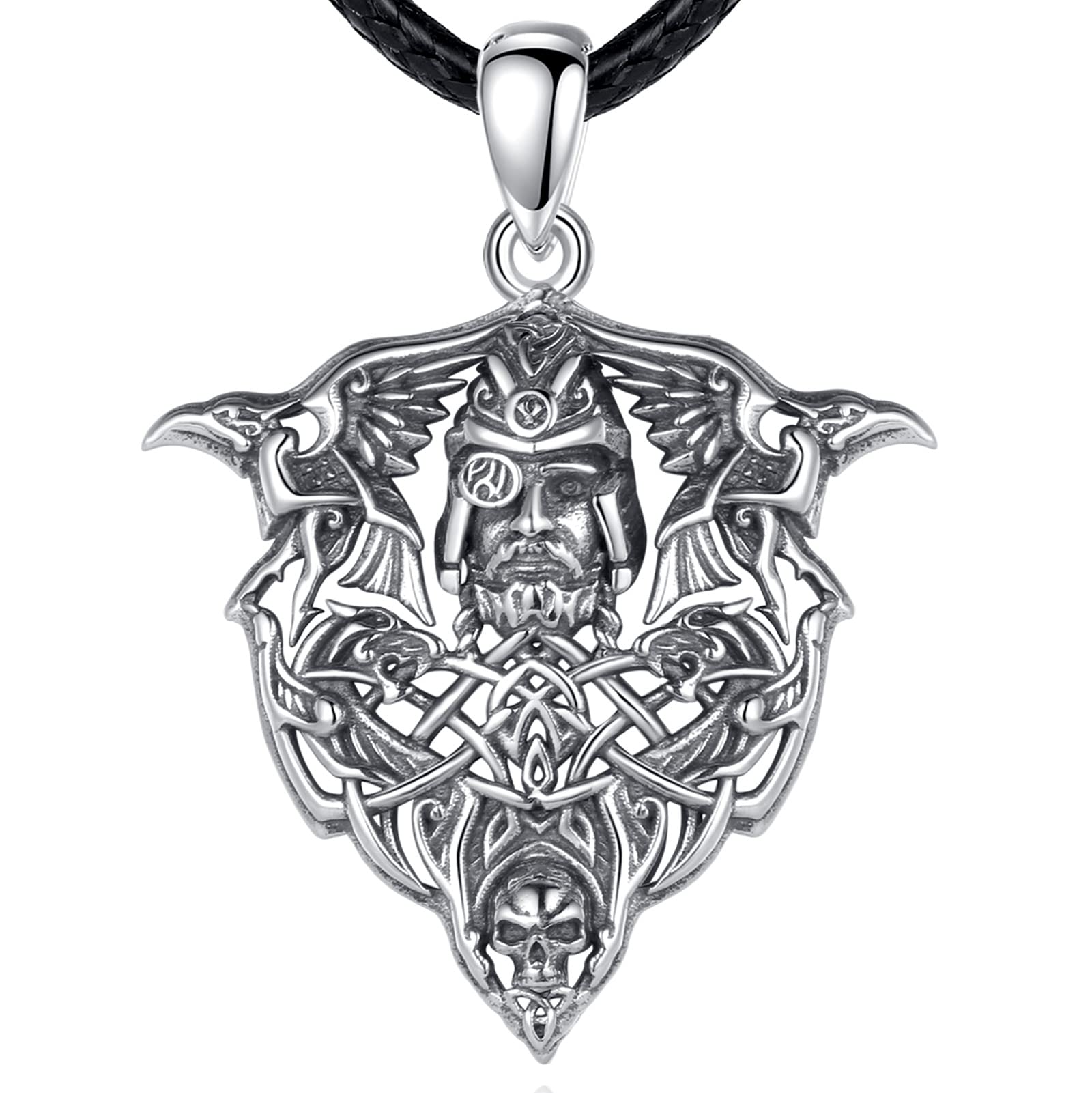 Mei's | Viking Watching Wolf | Ketting | Stainless Steel | Mei's Jewellery Mei's | Viking Watching Wolf | Ketting | Stainless Steel | Mei's Jewellery