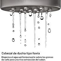 Vista 4 de Cafetera con cerebro de camarera Oxo para 9 tazas de café