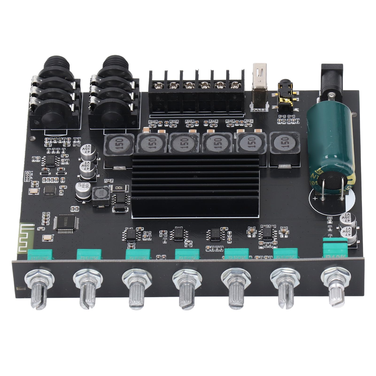 Generic Modulo Amplificatore Bluetooth Ad Alte Prestazioni a 2.1 per gli Appassionati di Musica DC12-24V