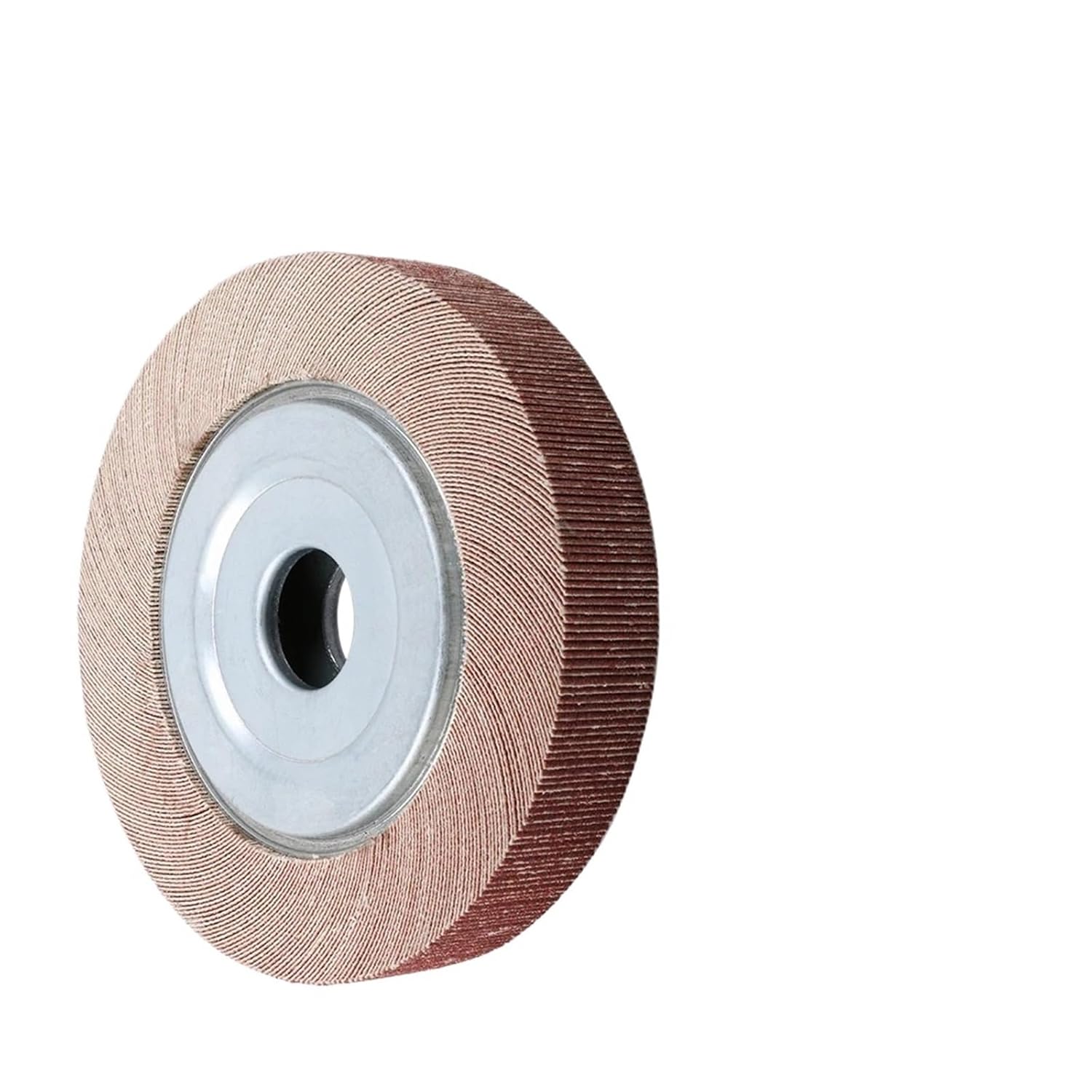 250x32mm Bore Flange Flap Grinding Wheel Aluminum Oxide Sanding Cloth Mop Abrasive Polishing Disc for Metal Wood Thickness 35mm(320)