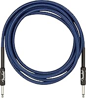 Vista 47 de Fender 10-Foot Professional Instrument Cable, Straight-Angle, Desert Camo - 2 Pack