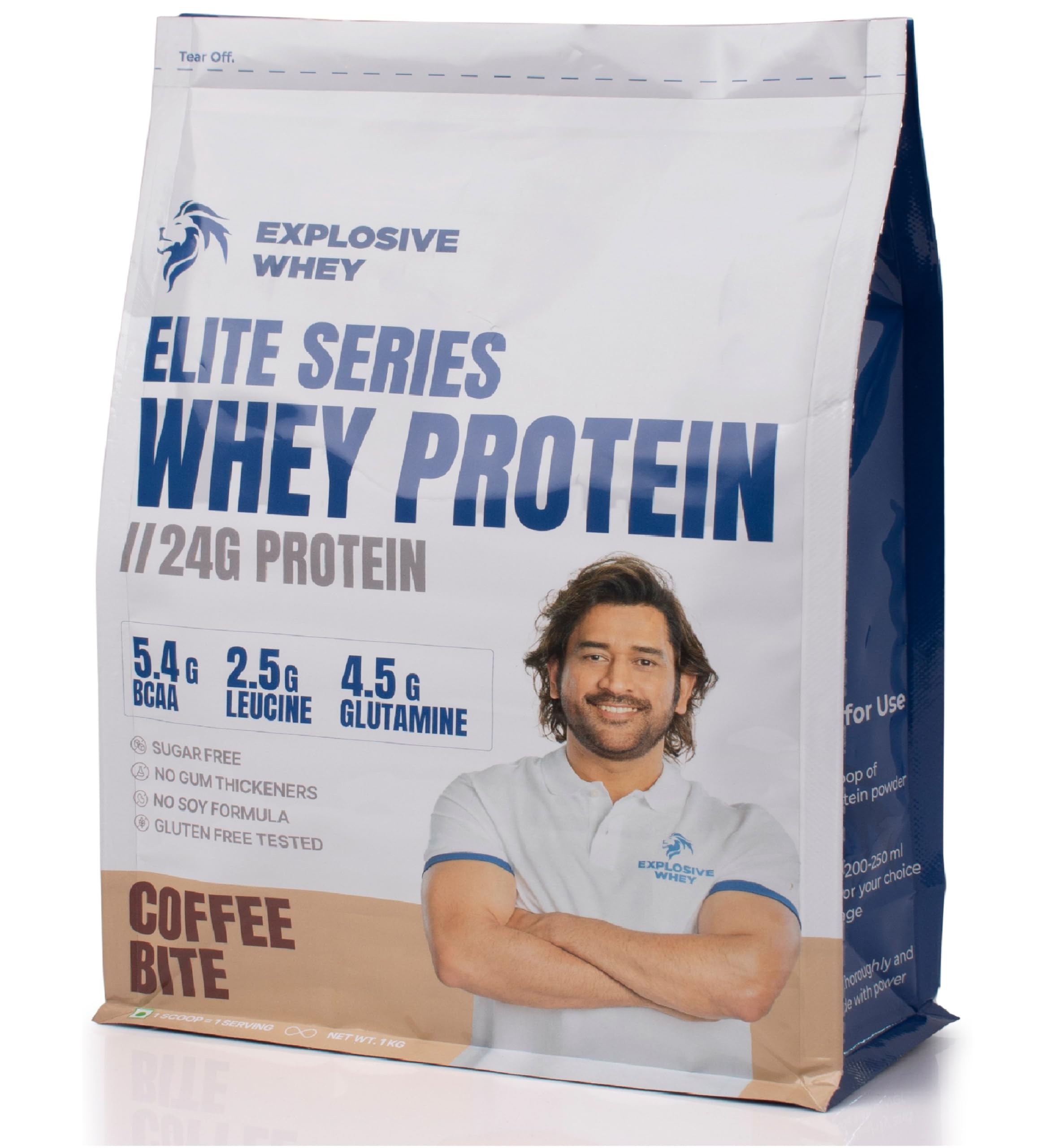 Explosive Whey Elite Series Whey Protein 1Kg ? Trusted by M.S. Dhoni and Kedar Jadhav | Premium, Concentrate Sport Supplements for Enhanced Muscle Growth and Recovery - COFFEE BITE (B0D9HBXT6Q) Amazon Price History, Amazon Price Tracker