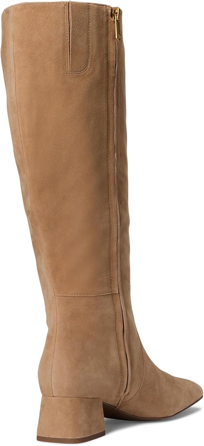 Sam Edelman Women's Porter Knee High Boot, Cyprus Tan Wide Calf, 9