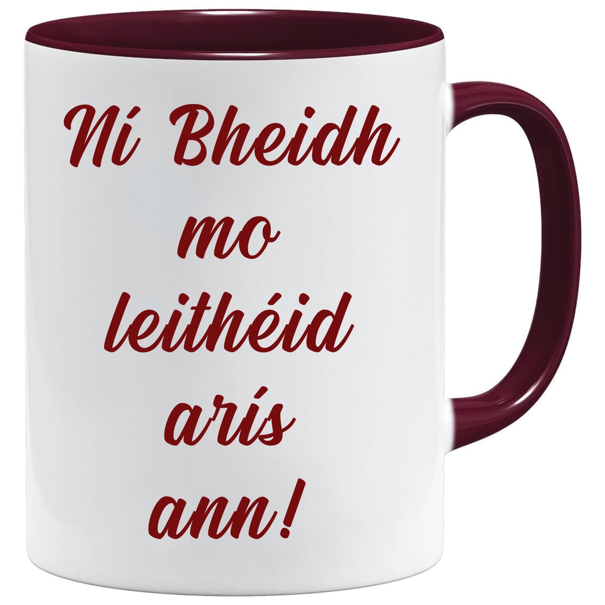 Acen Merchandise Ní Bheidh Mo Leithéid Arís Ann (You'll Never See The Likes of me Again) As Gaeilge - Novelty 11oz Premium Quality Mug & Gift Box Set Tea Coffee Office Work Home