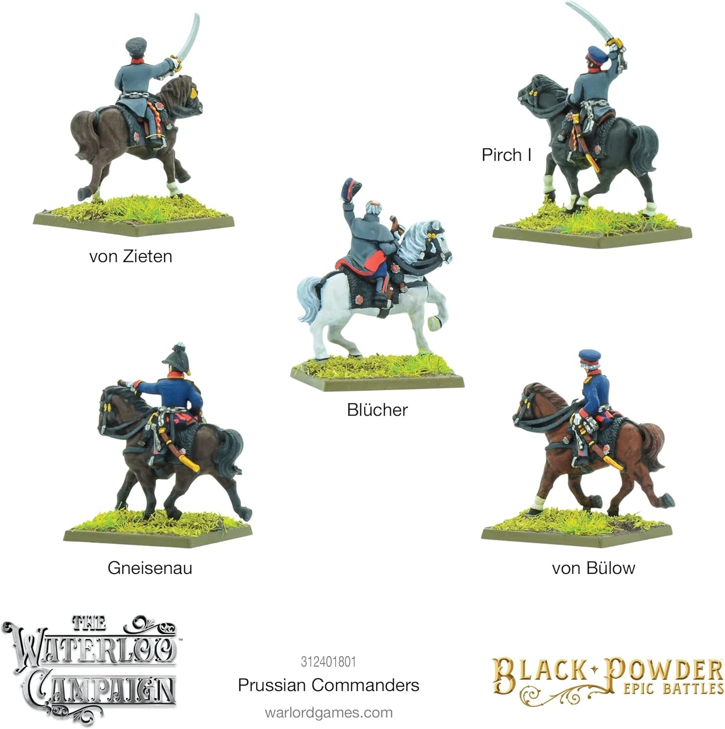 Black Powder Epic Battles: Napoleonic Prussian Commanders WLG 312401801