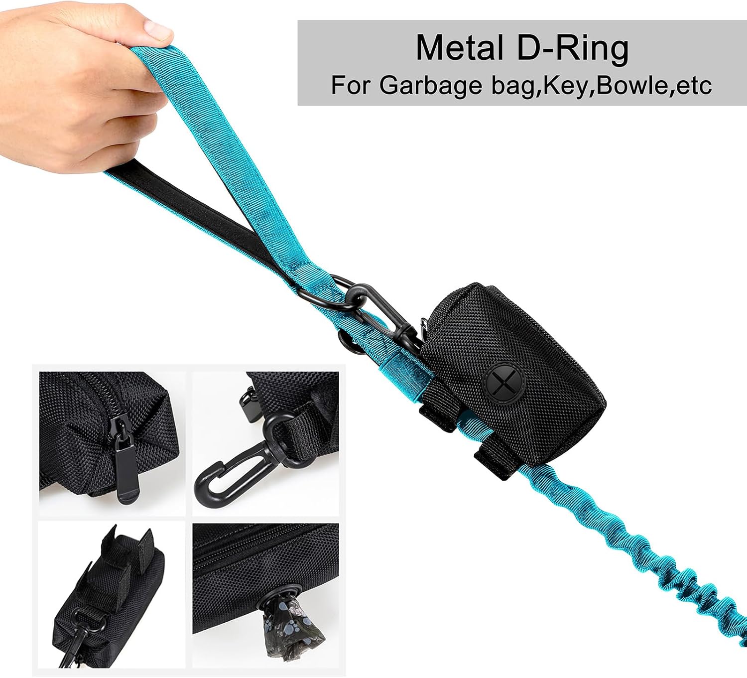 Tactical Dog Collar and Leash Set with Handle for Large Dogs image 4