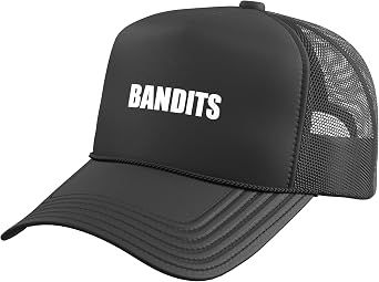 Bandits Trucker Hat with Adjustable Mesh Back