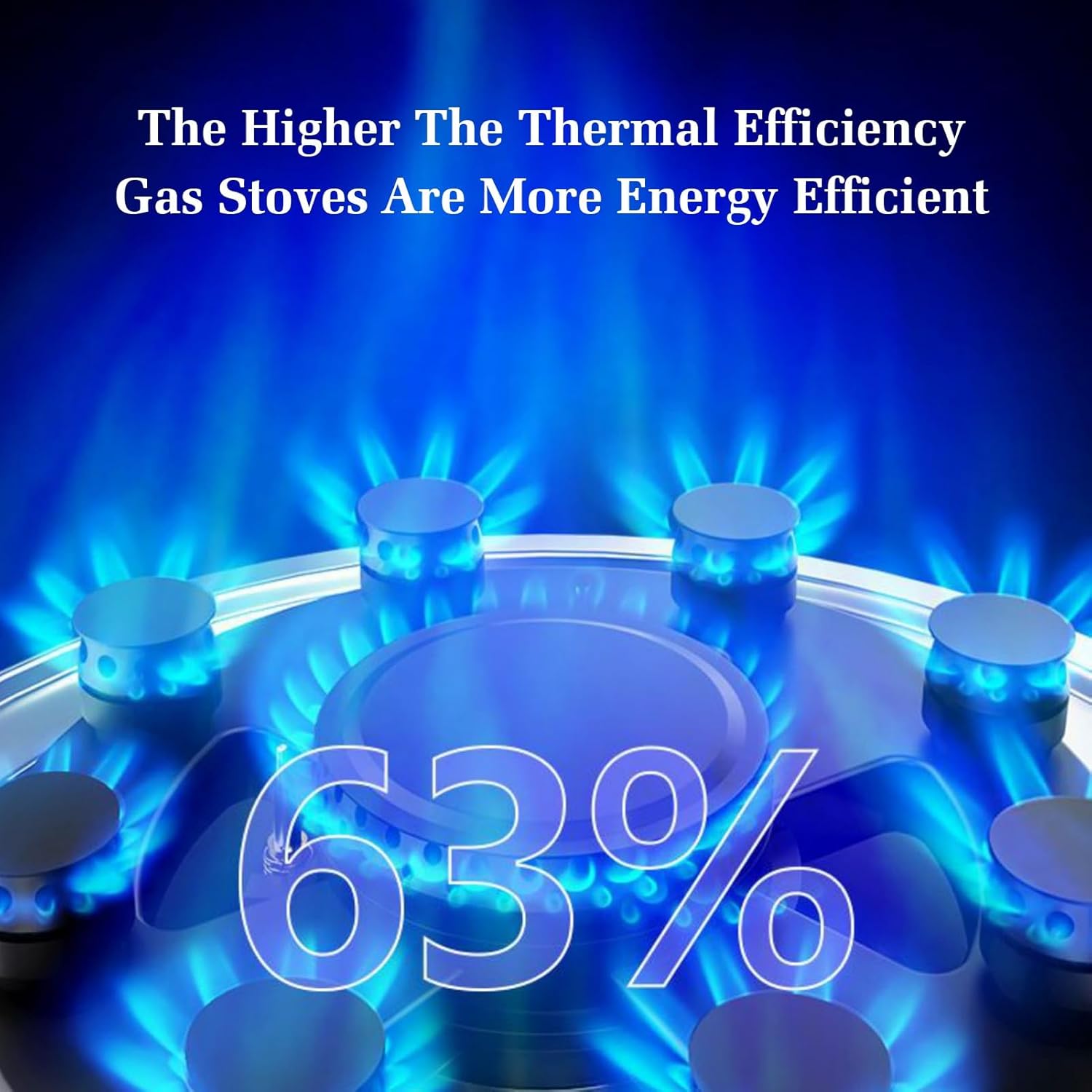 Gas Stove,kitchen Counter Top,5.2KW Nine-cavity High-fire Timer,Accidental Flameout Protection Device,for Natural Gas/liquefied Petroleum(NG)