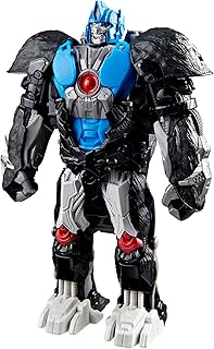 Transformers Smash Changers Optimus Primal Action Figure, Changes from Robot Toy to Gorilla Toy, Ages 6+