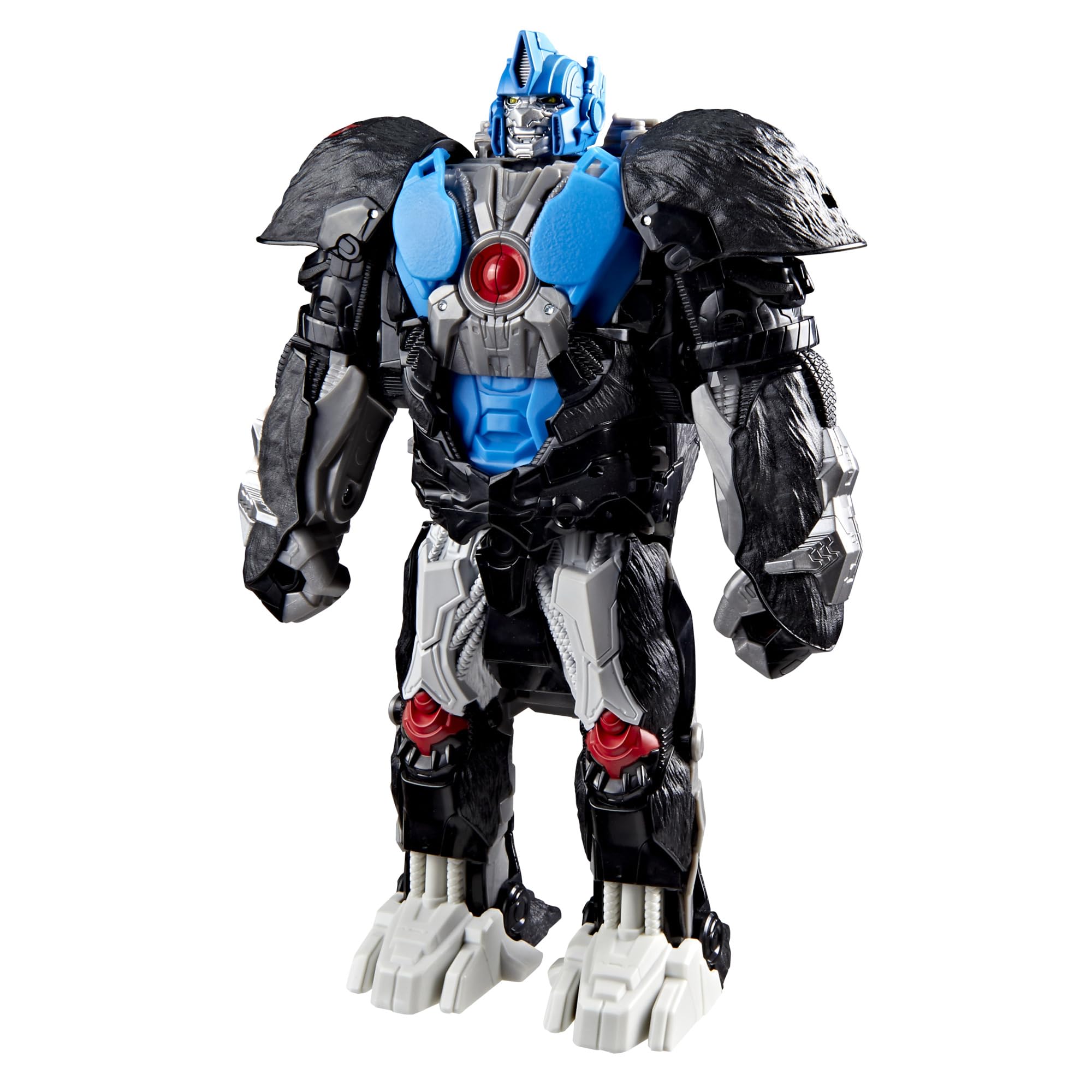 Transformers Smash Changers Optimus Primal Action Figure, Changes from Robot Toy to Gorilla Toy, Ages 6+