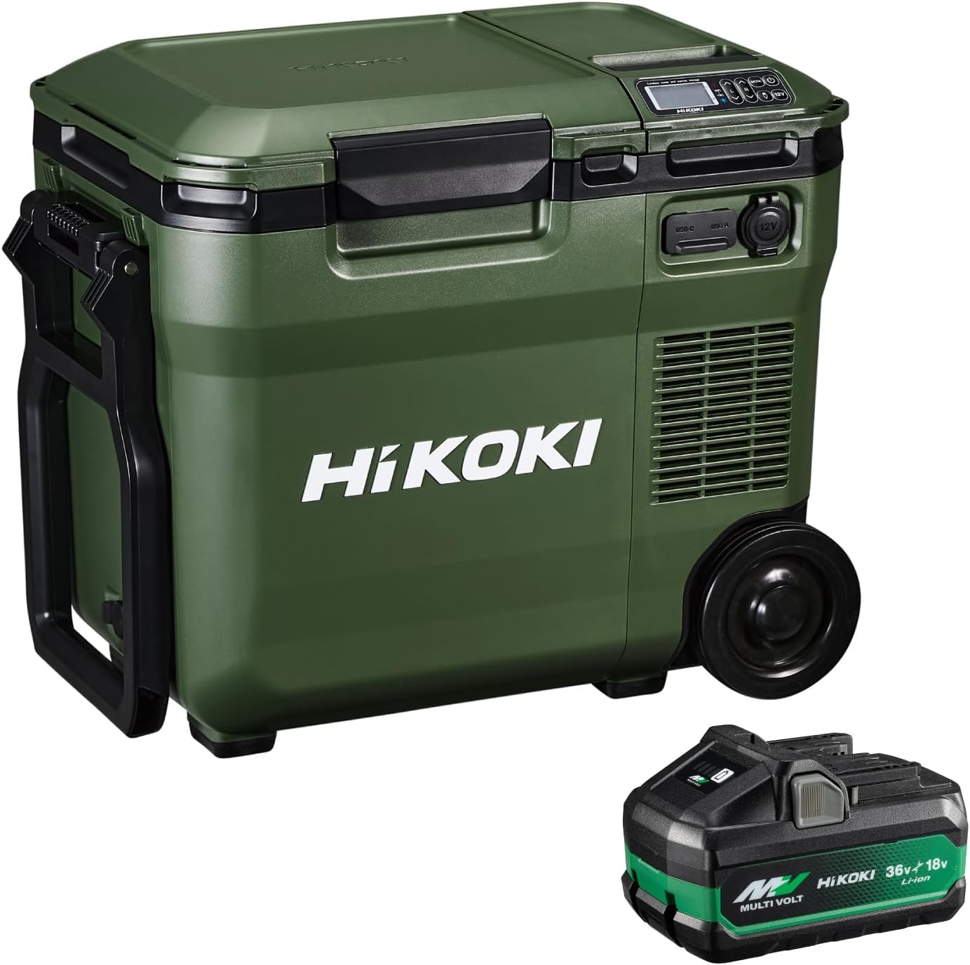 Amazon.co.jp: HiKOKI(ハイコーキ) 14.4/18V コードレス 冷温庫 UL18DD 10.5L コンパクト 3電源対応