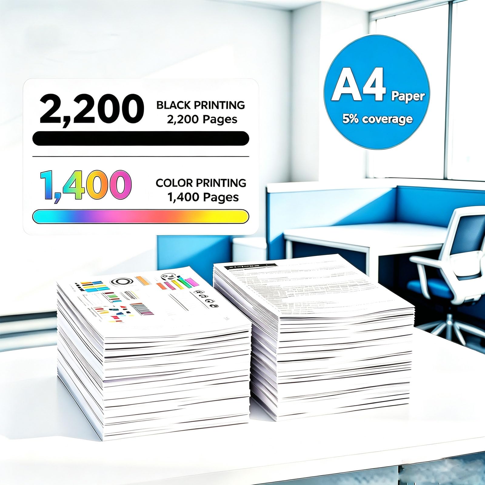 Sostituzione del toner MF8000, cartuccia di toner 416, modelli compatibili: MF8000C, Serie MF8200C, MF8050cw, MF8080CW, MF805ON, imaging a colori