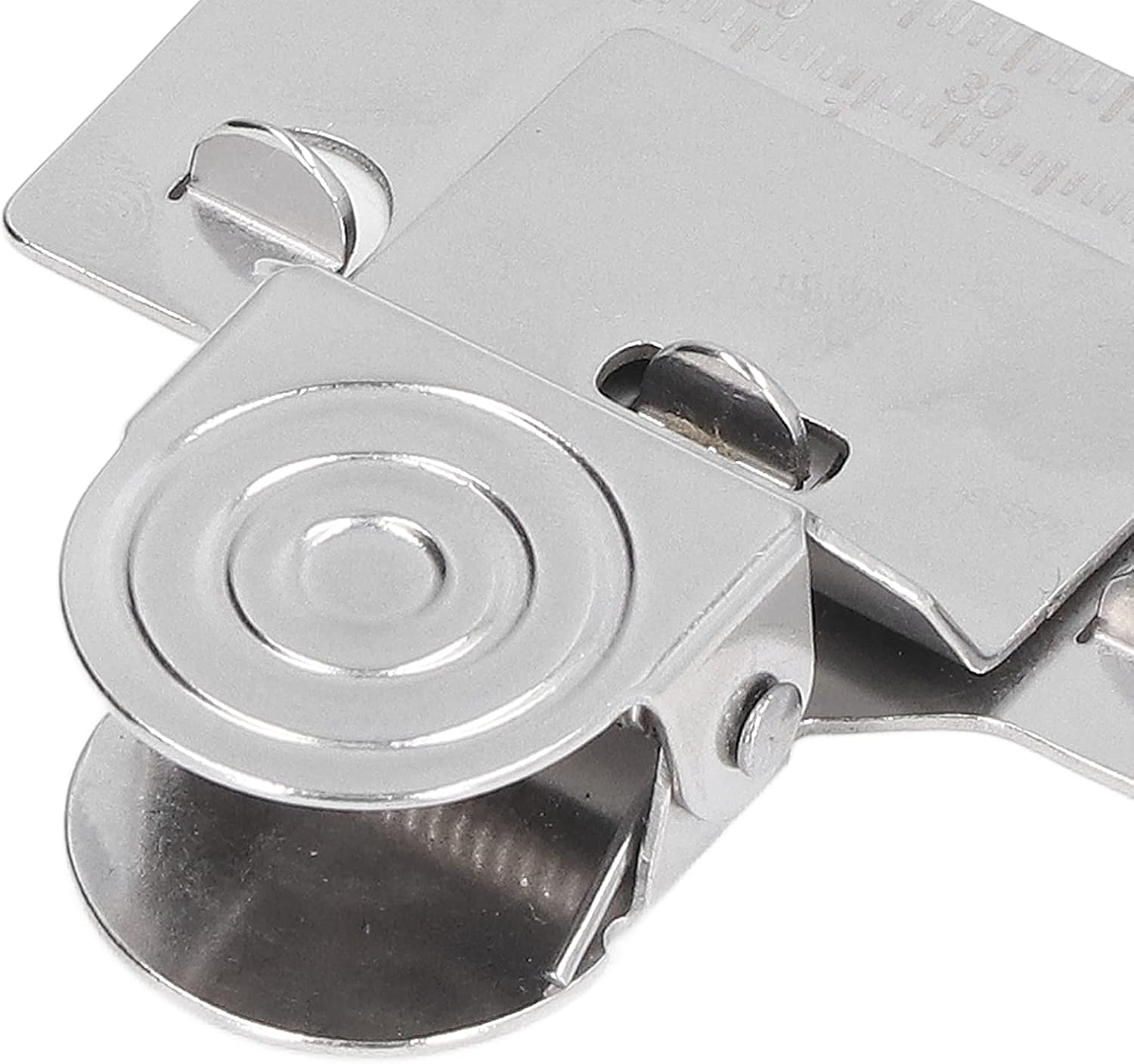 ViaGasaFamido Stainless Steel Measuring Tape Clip Corner Clamp Level Positioning Holder Precision Fixed Point Ruler Tool for Accurate Alignment and Secure Measurement