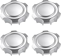 Vista 1 de 4260304030 / Tapas centrales de cubo de rueda para Toyota 4Runner 1996-2002 / Durable/plástico / 4 piezas/tono plateado