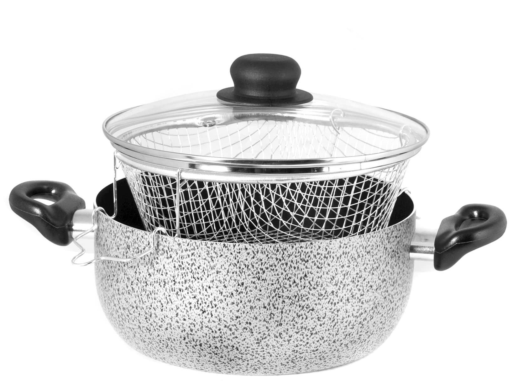 Home Salt N'Pepper Frying Pan Aluminium Non-Stick Coating 24 cm