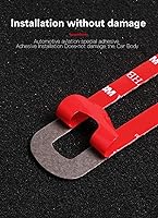 Vista 6 de GZXinWei Etiqueta engomada roja del respiradero del aire acondicionado de la puerta del coche