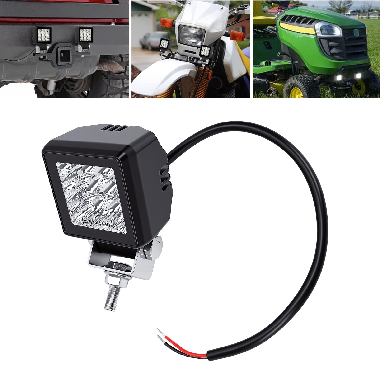 Pod LED da 2 Pollici, Luci di Guida Spot da 20 W 9 LED per Camion