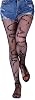 Olbye Black Fishnet Stockings Skull Spider Thigh High Waist Stocking Snake Lace Leggings Halloween Goth Tights for Women