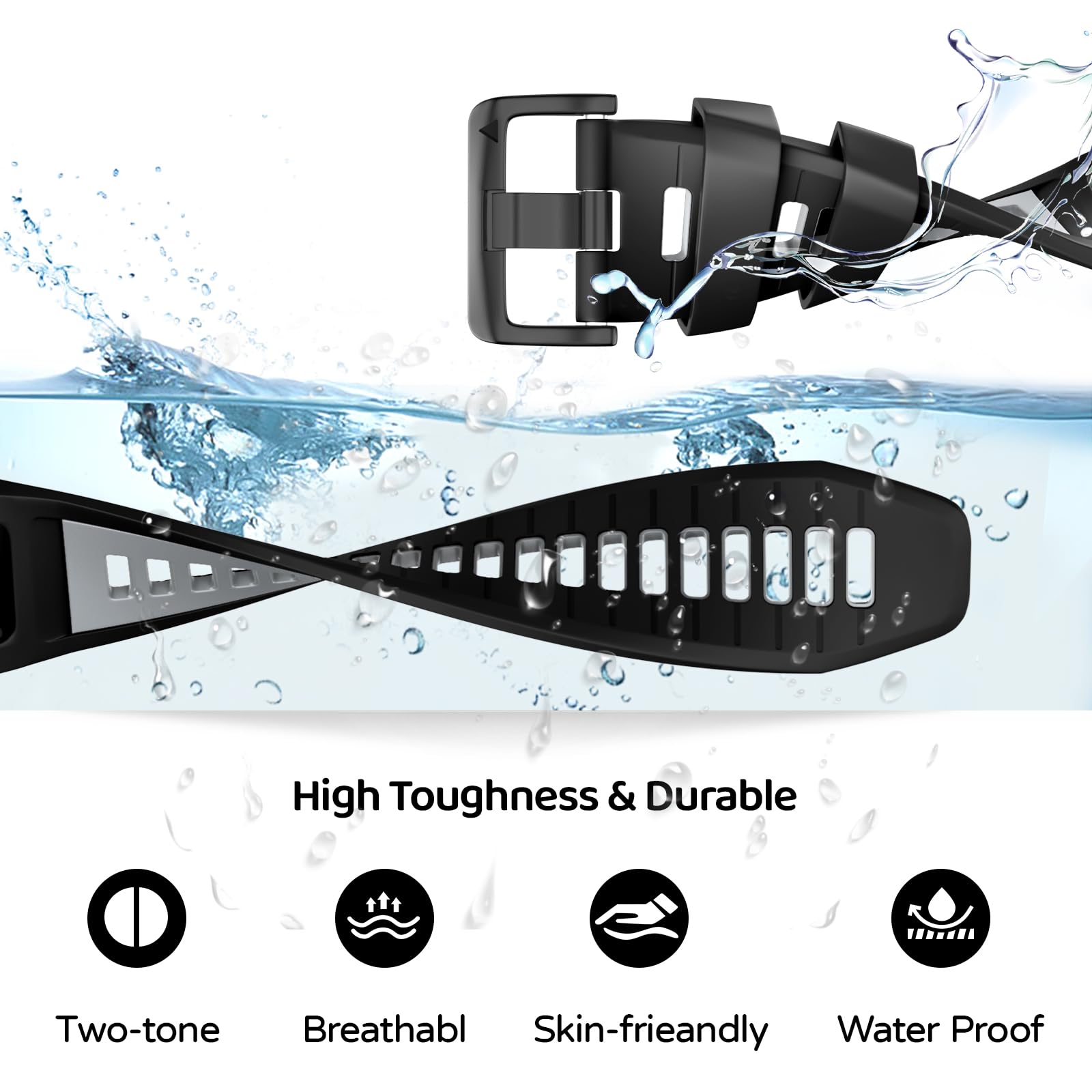 U-LIMVE Watch Strap for Garmin Fenix 8 47mm/Fenix E/Fenix 7/Fenix 7 Pro/Fenix 6/Fenix 6 Pro/Fenix 5/Epix Pro 47mm - Image 3