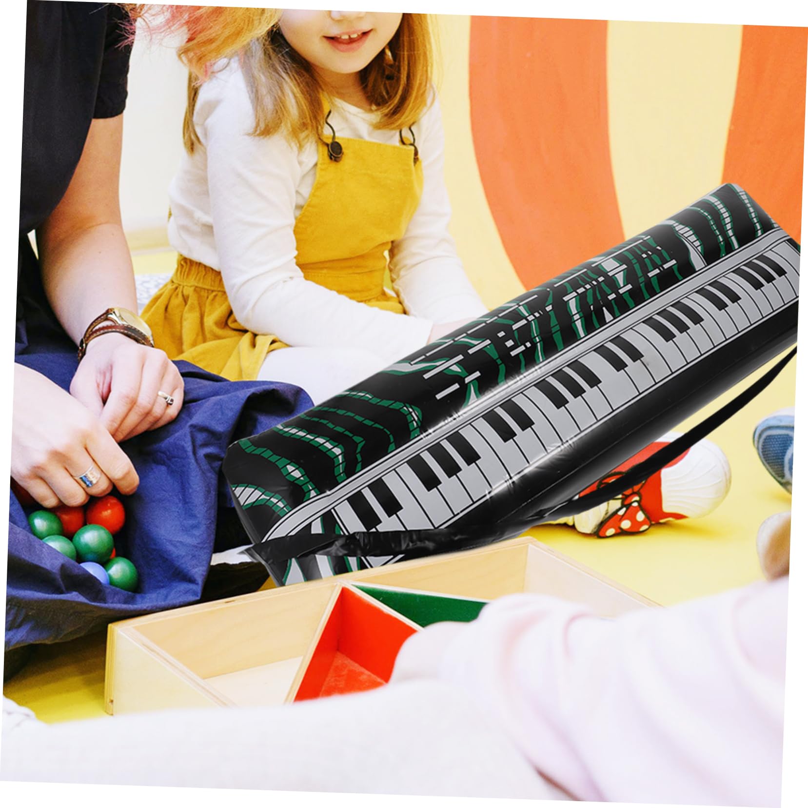 Clavier électronique Gonflable PVC - Accessoire Fête Et Photo Booth - Jouet Instrument Musique