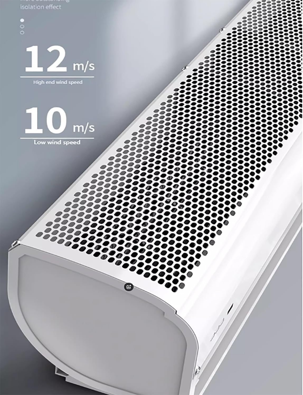 Wall Mounted Fan with Remote Control, High Airflow, Silent Operation - Ideal for Home and Commercial Use - Efficient Air Circulation Machine