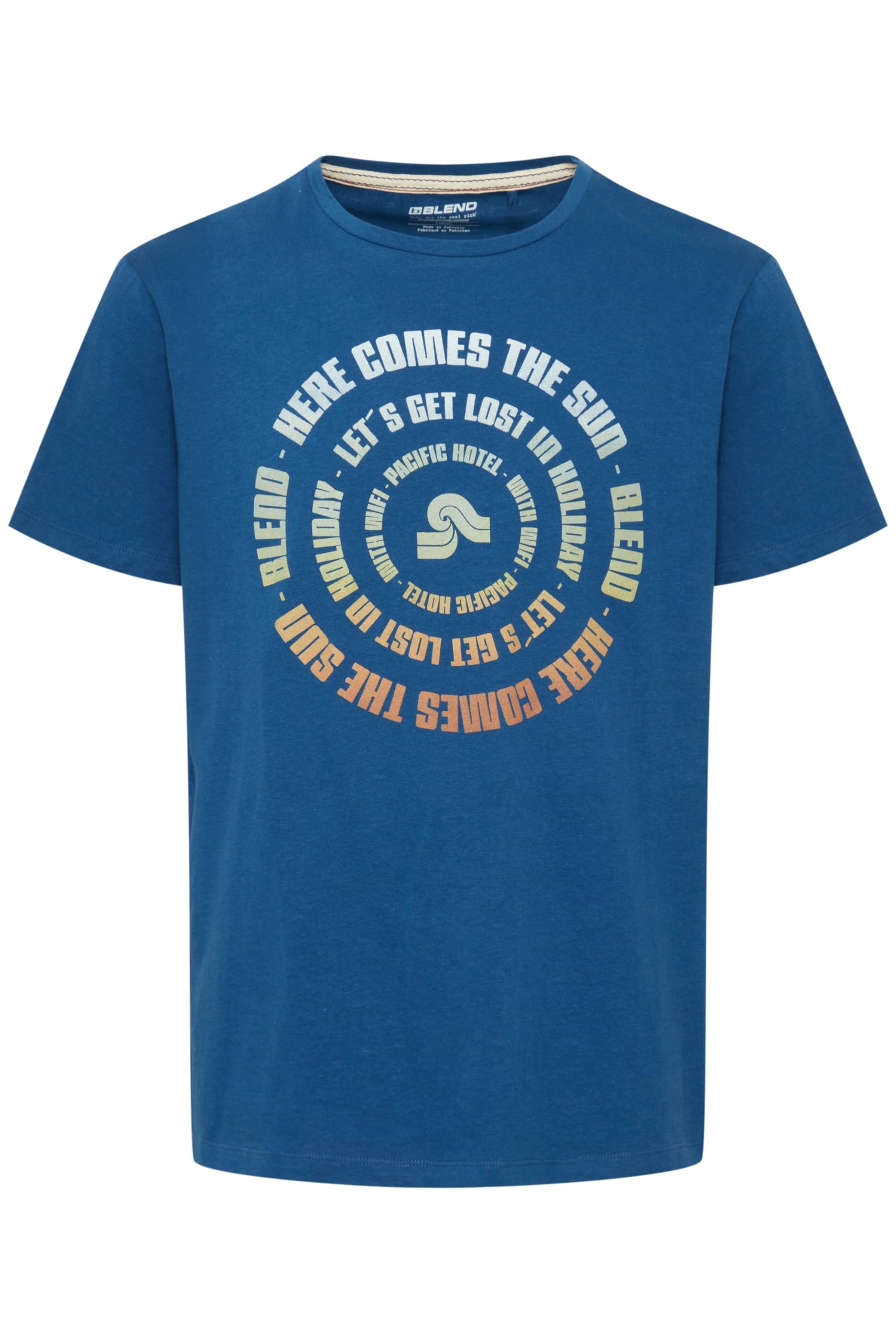 Blend He BHTee Herren T-Shirt Shirt Rundhals 100% Baumwolle Regular fit