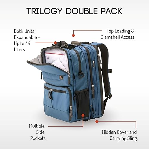 Miniatura 3 de Paquete especial! Paquete doble Trilogy + bolsa de lona plegable 5 en 1 Penta. Ahorra $29! Obtén 5 bolsas modulares; mezcla y combina como quieras.