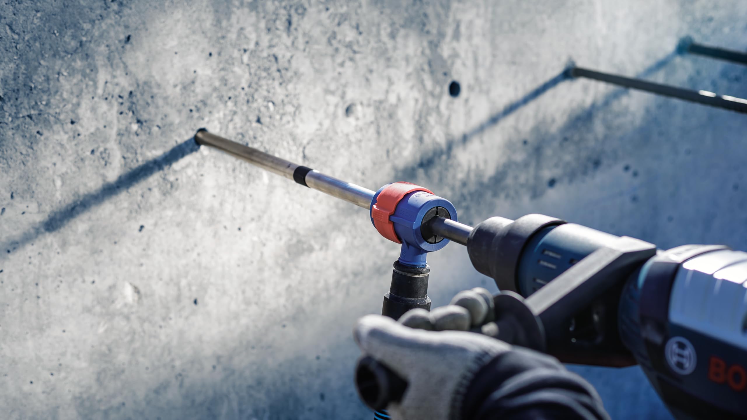 Bosch 1 x EXPERT SDS Clean plus-8X zestaw wierteł udarowych do kotwiczeń chemicznych (Ø 12,0 mm, profesjonalne akcesoria do młotowiertarki)