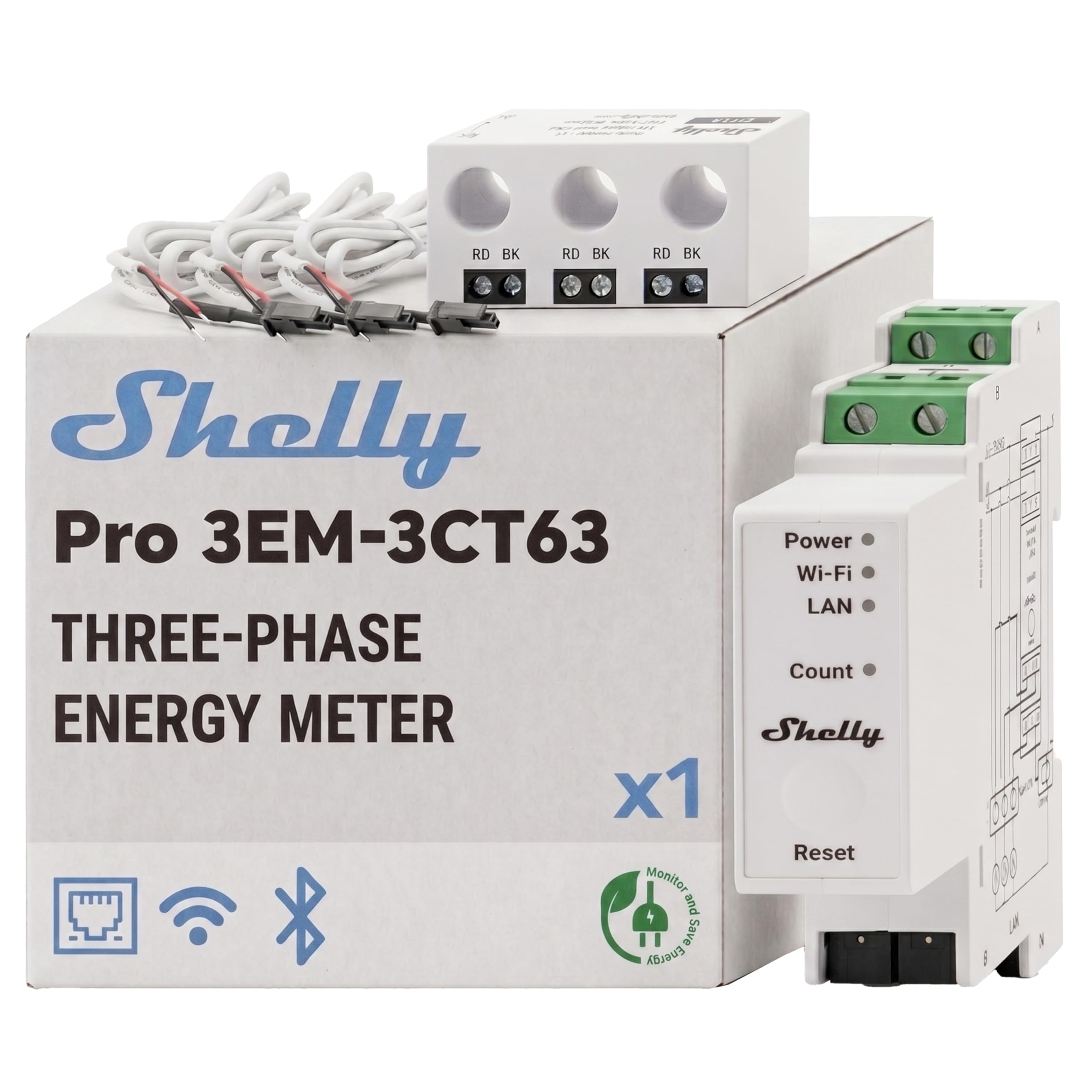 Shelly Pro 3EM - 3CT63