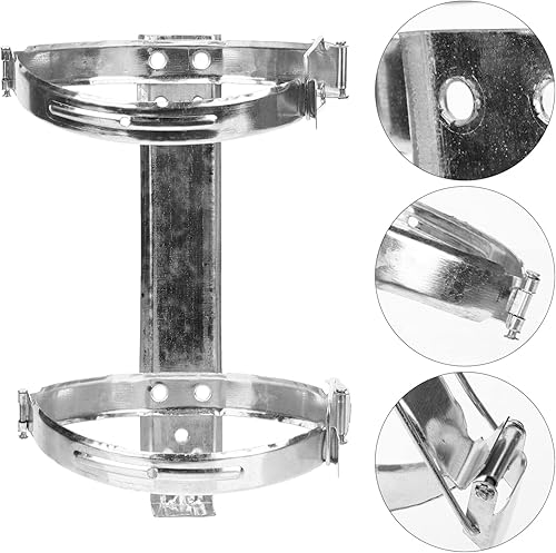 Miniatura 9 de Angoily Extintor de incendios pequeño, 2 piezas, soporte de montaje para extintor de incendios, soporte para extintor de incendios, colgador para el