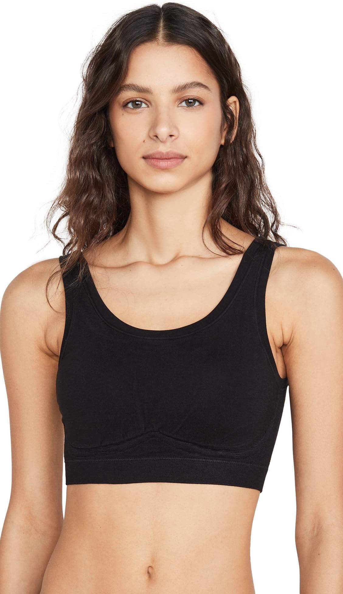 Yummie Women's Kiara Seamless Wire Free Scoop Neck Bra
