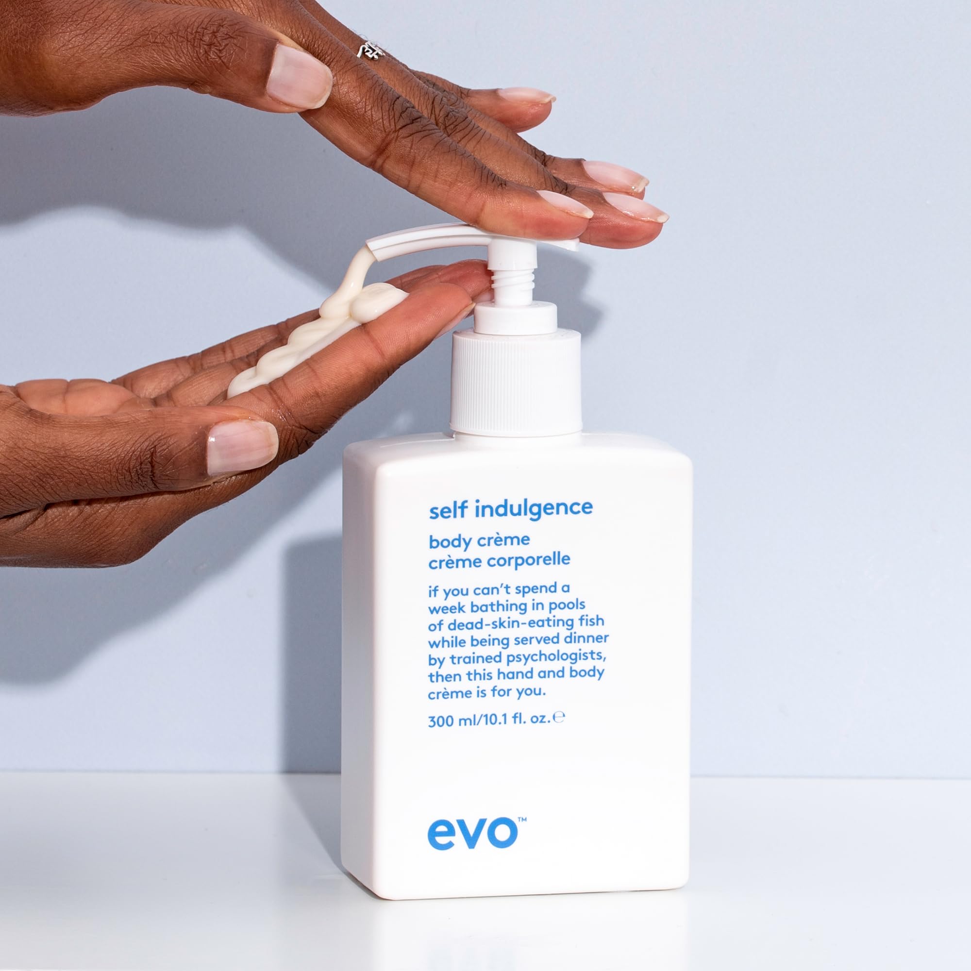 Evo Self Indulgence Moisturising Body Cream for Dry/All Skin Types - Vegan Body Lotion, Hydrating Moisturiser for Men & Women - 300 mL - Image 3