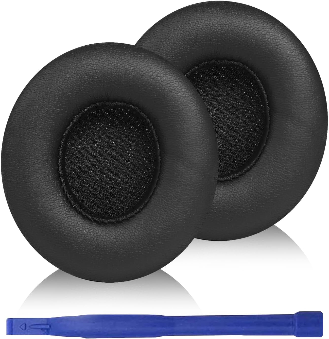 4 almohadillas para Beats Solo 4 inalámbricos negras miniatura 1