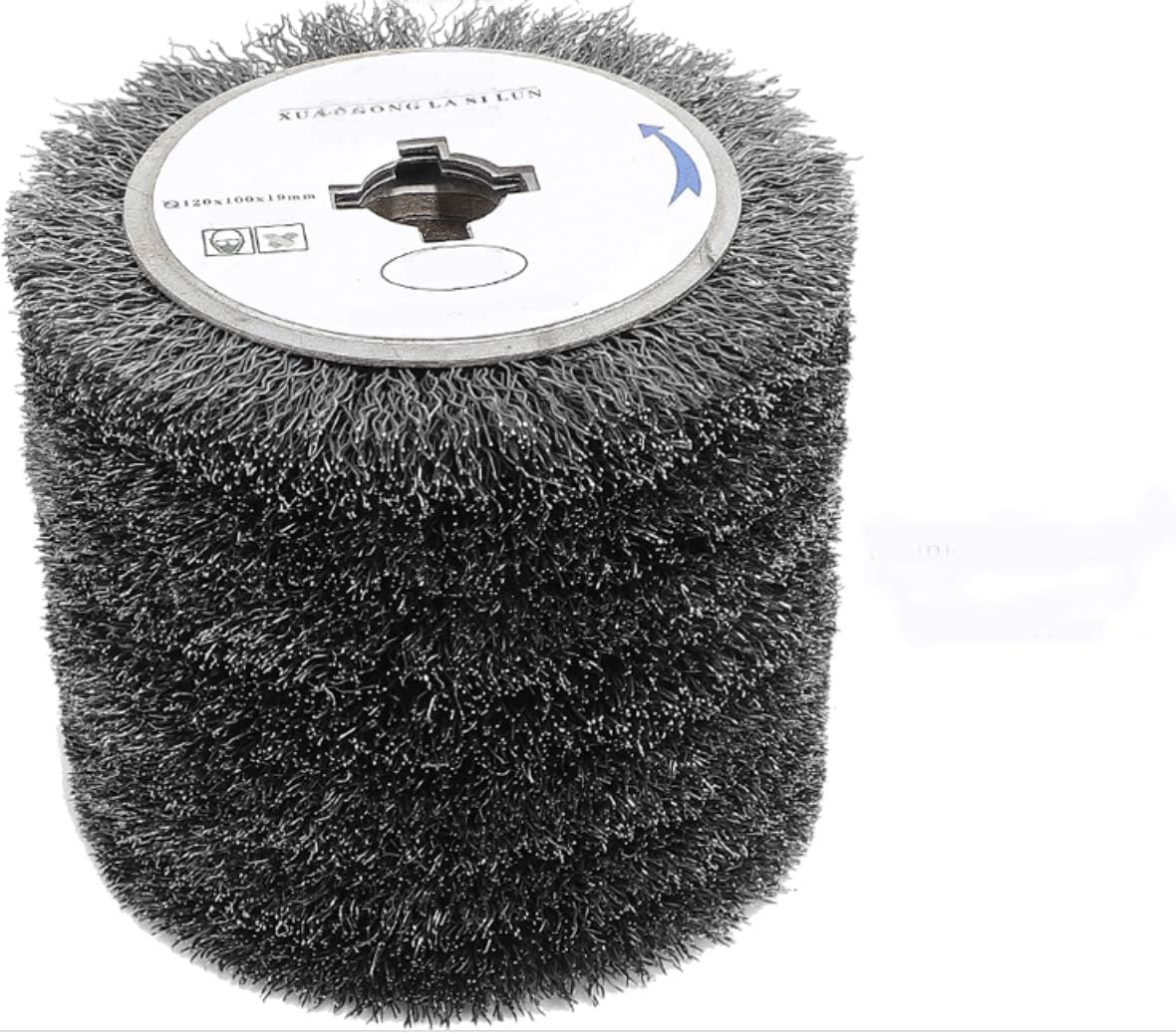 SIGNI Stainless Steel Wire Drawing Wheel for Wood and Metal Surface Polishing Grinding Rust Removal