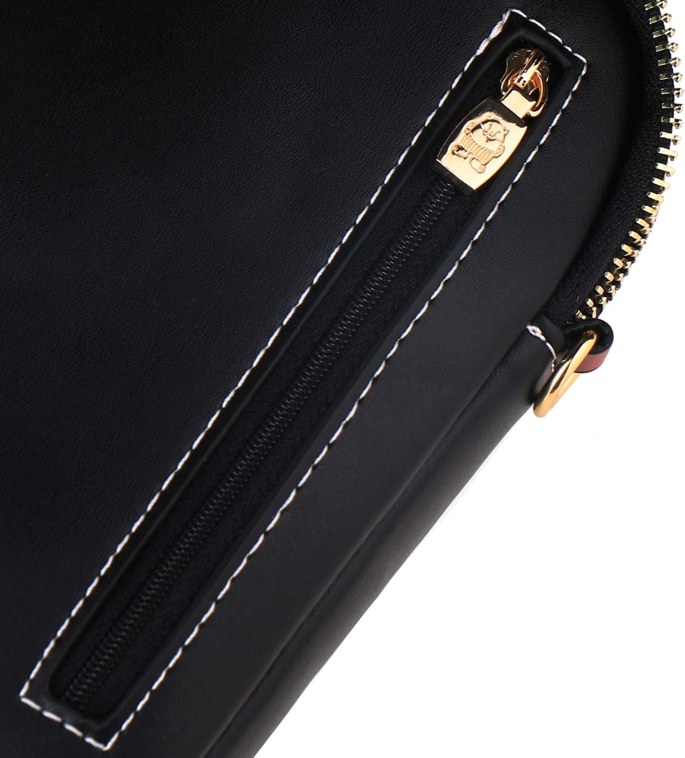 Small Crossbody Bag for Women Leather Lightweight Cute Cat Cell Phone Purse with Crossbody Strap - Image 6