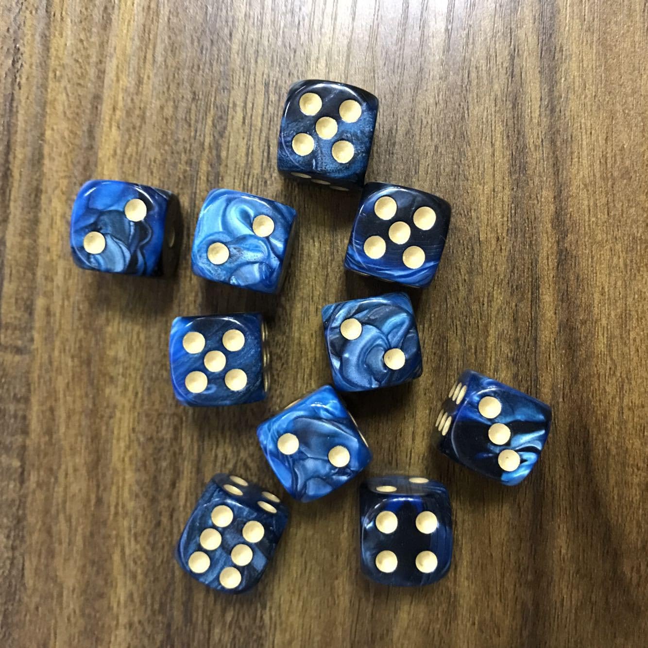 10 Pcs Dados rol, Dados D6, Dados De rol, Dados DND, para Juegos De Mesa, Par A Juegos De Mesa DND RPG