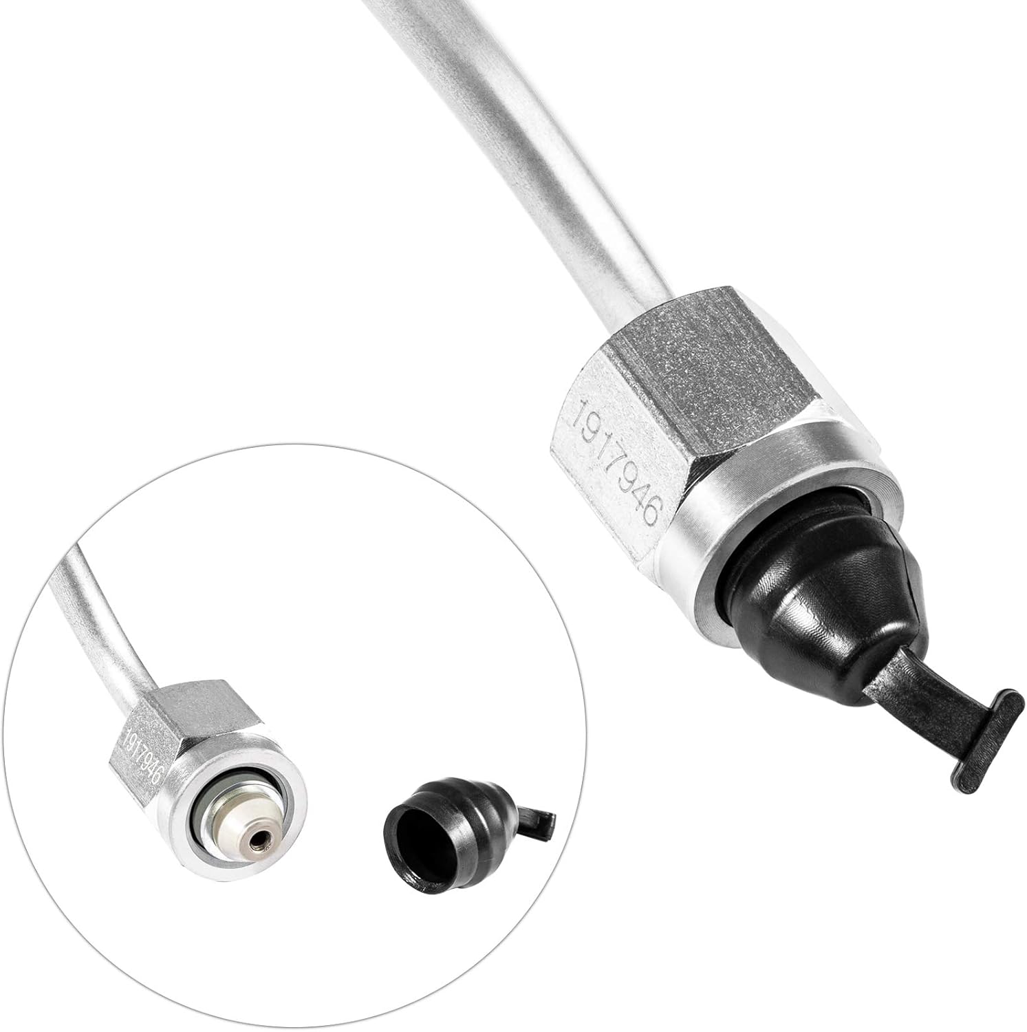 Fuel Injection Lines Kit with Clamps Perfectly Fits for CAT Caterpillar 3406 3406B 3406C 1917941 1917942 1917943 1917944 1917945 1917946