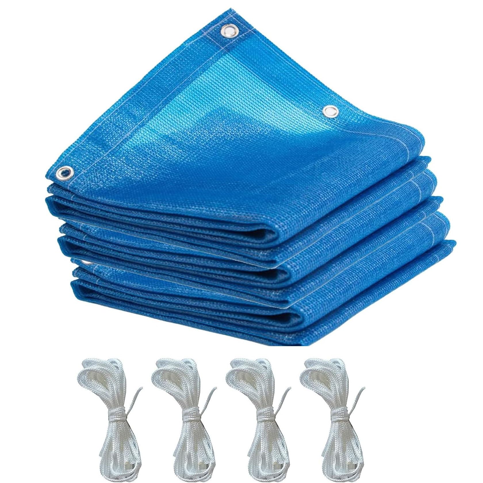 Voile d'ombrage 3.2 x 6.5 m créez un coin de fraîcheur dans votre jardin